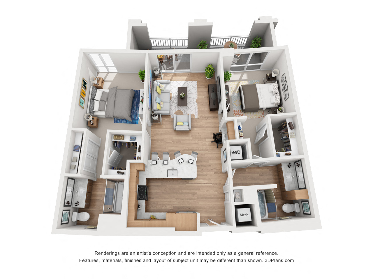 B4 floor plan